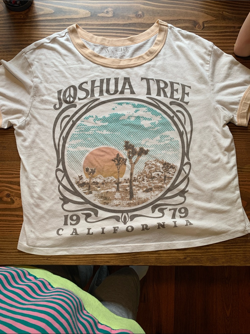 Wound up Joshua tree tshirt